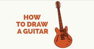 How To Draw A Guitar Really Easy Drawing Tutorial Guitar , guitar transparent background png clipart. guitar really easy drawing tutorial