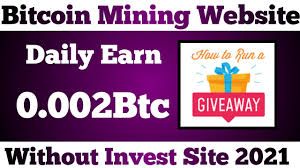 Transactions that could take few hours are now completed within minutes. Giveaway Best Bitcoin Mining Site Without Investment 0 0005 Btc Free Sign Up Bouns 2021 Youtube