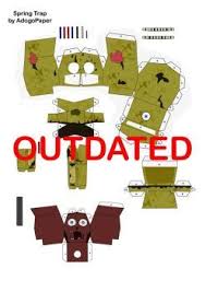 Check out amazing five_nights_at_freddys artwork on deviantart. Fnaf 3 Spring Trap Purple Man Head Outdated By Adogopaper Paper Crafts Fun Crafts For Kids Fnaf