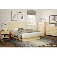 South Shore Gramercy Queen Platform Configurable Bedroom Set Platform Bed With Drawers Bed With Drawers Furniture