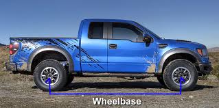 ford truck van suv wheelbase chart blue oval trucks