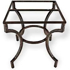 Heavy wrought iron decorative table bases from turkey. Corinthian Iron Dining Table Base