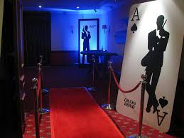 You'll receive email and feed alerts when new items arrive. James Bond Party Decorations Bond Red Crpet Entrance 007 Casino Party Hire James Bond Party Ideas James Bond Party Casino Royale Party James Bond