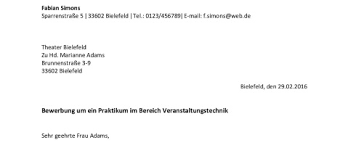 Maybe you would like to learn more about one of these? Bewerbungsmuster Passende Vorlagen Und Muster Fur Deine Bewerbung Einstieg