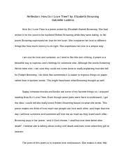 The reflect package helps to identify the underlying concrete type and the value of a interface{} variable. English Poem Reflection Docx Reflection How Do I Love Thee By Elizabeth Browning Gabrielle Luidens How Do I Love Thee Is A Poem Written By Elizabeth Course Hero
