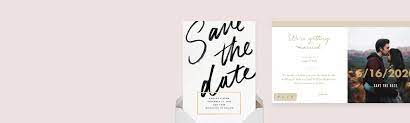(1) shown in 5 x 7 for $2.76. Wedding Save The Dates Send Online Instantly Track Opens