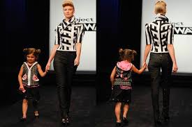 Project Runway Week 6 Mini Models Take The Runway Threads Project Runway Runway Outfits Fashion