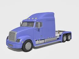 Tractor Trailer Truck 3d Model 3ds Max Files Free Download Modeling 34548 On Cadnav Tractor Trailer Truck Tractor Trailers Tractors