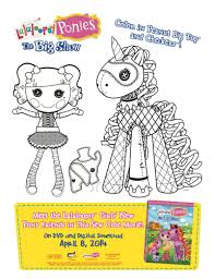 Click the lalaloopsy coloring pages to view printable version or color it online (compatible with ipad and android tablets). Lalaloopsy Ponies Printable Coloring Page Mama Likes This