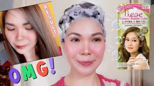 Liese bubble hair color platinum beige. Liese Bubble Hair Color Tutorial Platinum Beige Youtube