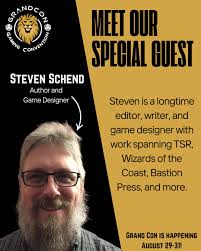 ✨ Meet the Guests of GrandCon 2025! ✨ We're bringing an incredible lineup  of creators, designers, and storytellers to Grand Rapids this year. Say  hello to: ✨ Ed Greenwood