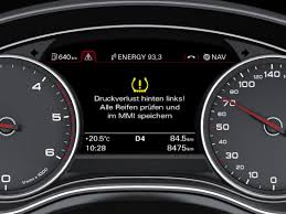 Tire Pressure Monitoring System Audi Technology Portal