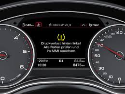 Tire Pressure Monitoring System Audi Technology Portal