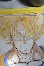 Photo goku sayen 300 / photo goku sayen 300 : Dbz Super Saiyan Goku Benashi Illustration