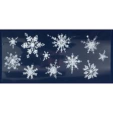 More images for raamtape wit kerst » 1x Witte Kerst Raamstickers Glitter Sneeuwvlokken 23 X 49 Cm Fun En Feest