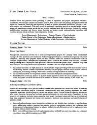 project coordinator resume template