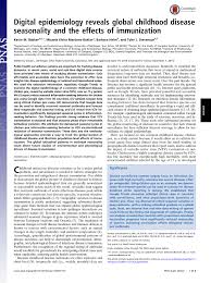 We would like to show you a description here but the site won't allow us. Pdf Digital Epidemiology Reveals Global Childhood Disease Seasonality And The Effects Of Immunization
