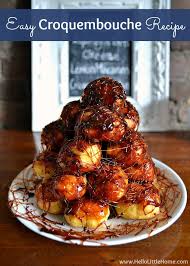 Easy Step By Step Croquembouche Recipe Recipe Croquembouche Recipe Recipes Croquembouche