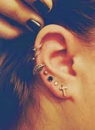 Ear Piercings Piercings Unique Ear Piercings Pretty Ear Piercings