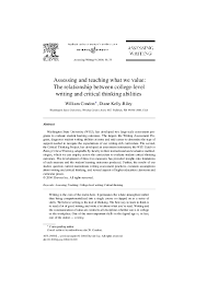 Pdf Assessing And Teaching What We Value The Relationship