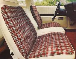 Oh Nice Car Seat Plaid Custom Car Interior Car Interior Design Car Interior Upholstery