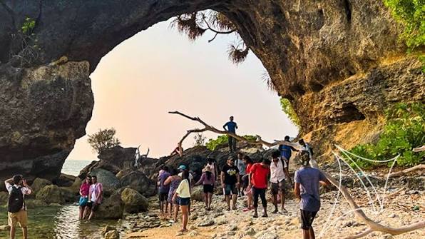 Natural Bridge at Neil Island | Andaman Vacations