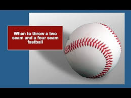 What the hitter sees this ball appears as a two seam fastball (or four seamer if using the 4 seam grip). When To Throw A Two Seam Fastball And A Four Seam Fastball Youtube
