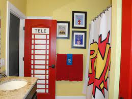 Off the top of my head, there are lots of themes you can do with a kids' bathroom. 20 Fun Boys Bathroom Decors Home Design Lover