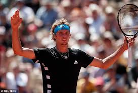 از کانال تنیس تی وی. Alexander Zverev Through To French Open Fourth Round After Beating Dusan Lajovic Daily Mail Online
