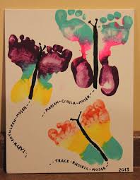 Only 3 available and it's in 8 people's carts. 10 Diy Craft Ideas To Make Your Kids Grandparents Melt Crafts Handprint Crafts Footprint Crafts