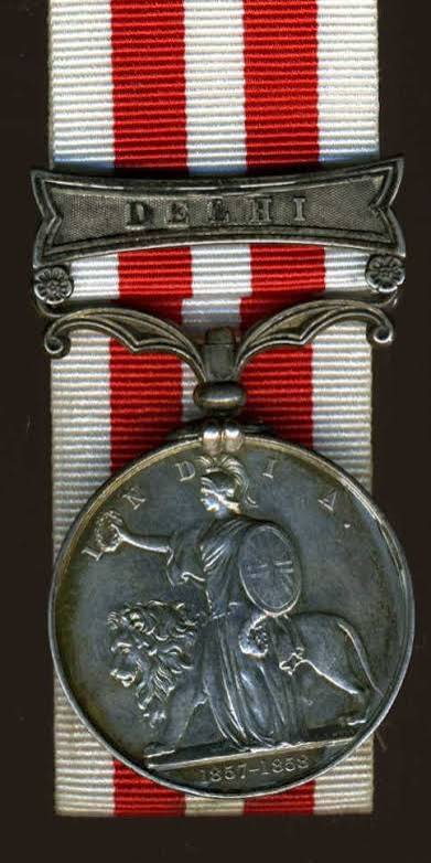 The Mutiny at Meerut, 10th May 1857 - DCM Medals
