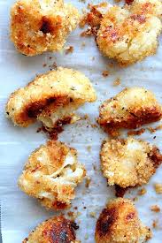 Roasted Garlic Parmesan Cauliflower Recipe Crunchy Creamy Sweet