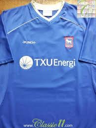 2001 02 Ipswich Town Home Shirt Xl Football Shirts Ipswich Town Shirts