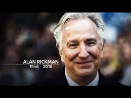 Actor Alan Rickman dies aged 69