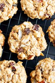 Heat oven to 190°c (375°f) and line some oven combine flour, baking soda, salt and spices in a smaller bowl. Healthy Breakfast Oatmeal Coconut Cookies Vegan Gluten Free Beaming Baker