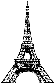 Eiffel tower silhouette greeting cards (pk of 10) $20.99: Eiffel Tower Silhouette Clipart Image Gallery Yopriceville High Quality Images And Transparent Png Free Clipart
