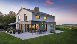Fertighaus Weiss Haus Faber Moderne Hauser Mit Satteldach Haus Eigenes Haus Bauen