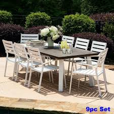 Stunning Dining Set Patio Furniture Metal Table Chairs Rectangle Farmhouse Cover Furniture Furnitured Farmhouse Patio Metal Patio Furniture Inexpensive Patio