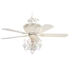 52 Casa Chic Rubbed White Ceiling Fan With 4 Light Kit 9t617 Lamps Plus Ceiling Fan Chandelier Chandelier Fan Ceiling Fan With Light