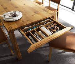 Extendable dining tables come into their own at family gatherings and larger dinner parties. Luxury Solid Wood Table Loft Team 7 Wharfside