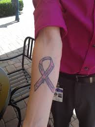 Breast cancer awareness tattoos for guys, women. Real Men Wear Pink Susan G Komen Orange County