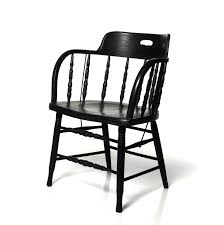 Considering Having My Captain S Chairs Painted Black For The Dining Room Painted Dining Chairs Antique Wooden Chairs Chair
