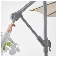 Ikea Karlso Umbrella Hanging Beige Parasol Hanging Ikea