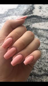 It is assumed that customers purchasing products from us are educated in nail/beauty technology and understand how to use the. Peach Pink Coffin Shaped Acrylic Nails