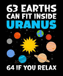 Funny Planet Uranus Art Print by Me - Pixels Merch