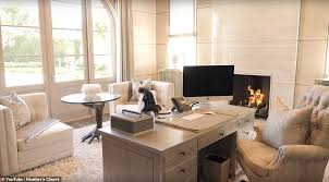 See Inside Heather Dubrow S Gorgeous Office Home Home Office Design Heather Dubrow House