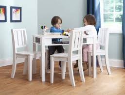 Solutions By Kids R Us Storage Table And 4 Chairs White Kids R Us Table Storage Kids