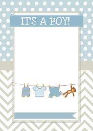 Boy Baby Shower Free Printables Baby Shower Invitations For Boys Baby Shower Invitations Design Boy Baby Shower Invitations Printable