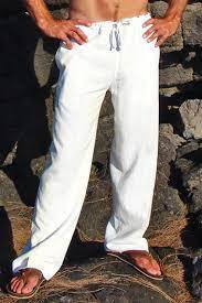White Linen Riviera Pant Beach Wedding Attire Mens Beach Wedding Attire Beach Attire