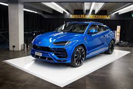 Black And Blue Lamborghini Urus Lamborghini Urus Lamborghini Blue Lamborghini Luxury Suv